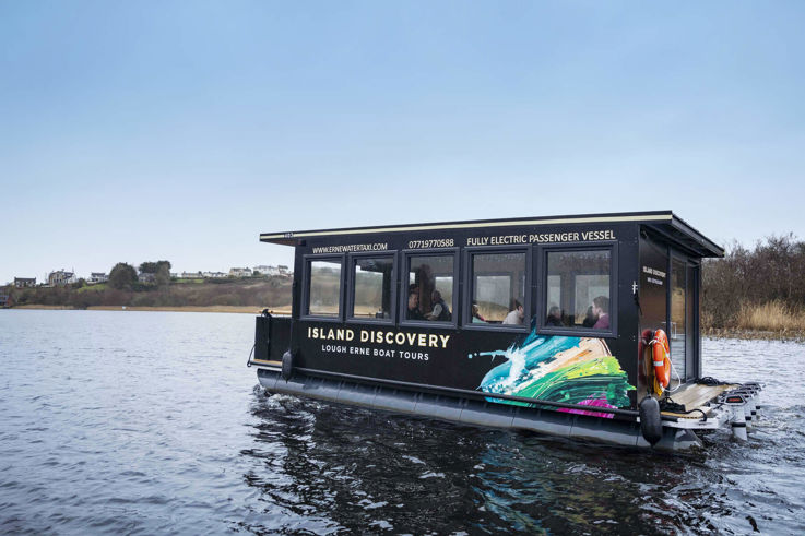 Erne Water Taxi on the waters