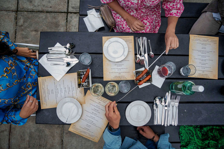Slemish Market Supper Club menu and unique food offerings 